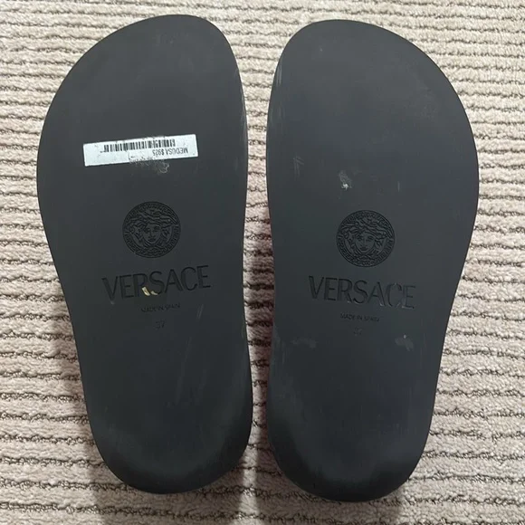 Pink Versace Platform Sandals - Picture 5 of 6